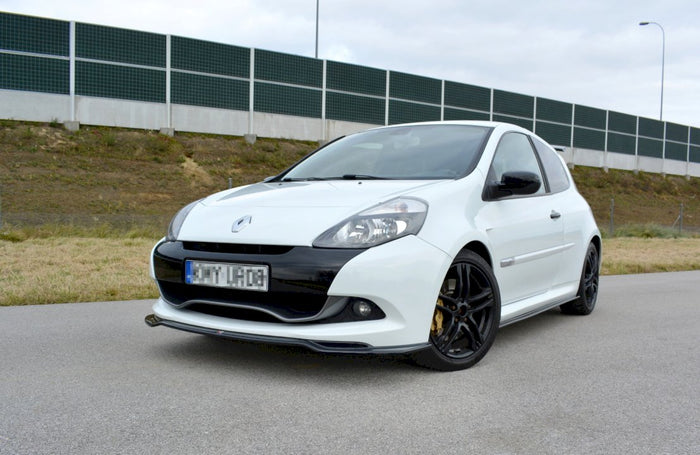 Maxton Design - FRONT SPLITTER V.1 RENAULT CLIO MK3 RS FACELIFT (2009-2012)