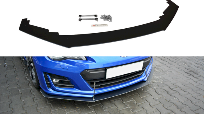 Maxton Design - FRONT RACING SPLITTER V.1 SUBARU BRZ FACELIFT 2017-2020