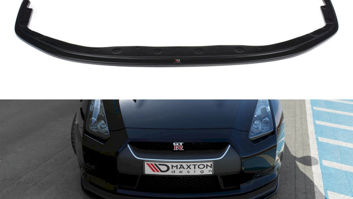 Maxton Design - FRONT SPLITTER V.2 NISSAN GT-R PRE-FACELIFT COUPE (R35-SERIES) (2007-2010)