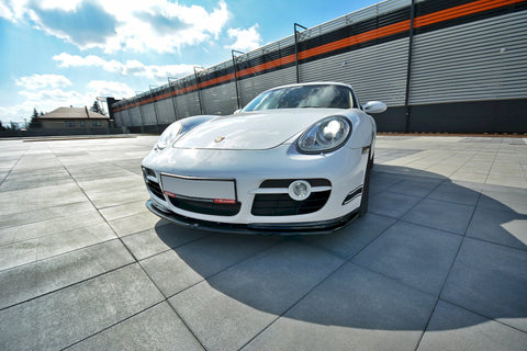 Maxton Design - FRONT SPLITTER V.2 PORSCHE CAYMAN S 987C (2006-09)
