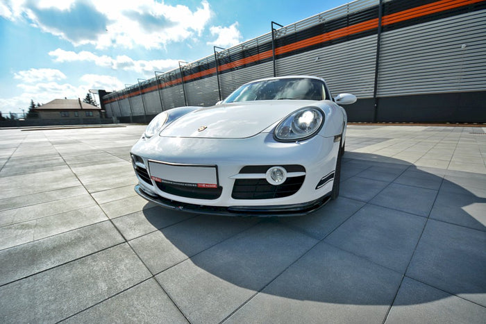 Maxton Design - FRONT SPLITTER V.2 PORSCHE CAYMAN S 987C (2006-09)
