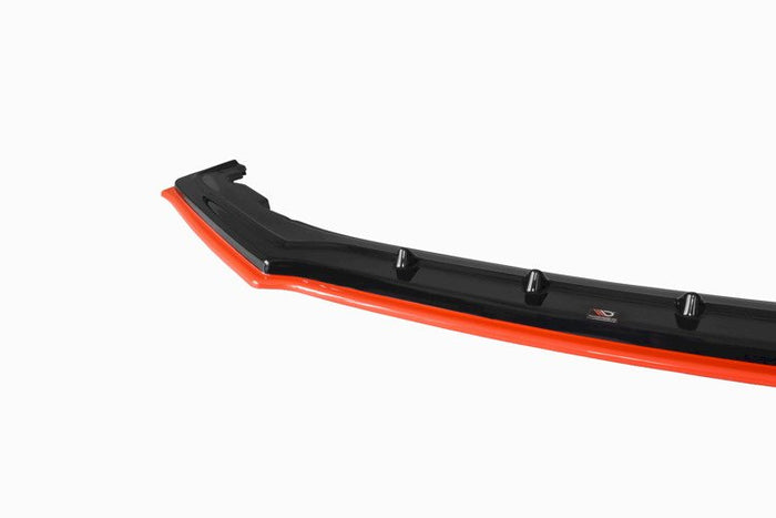 Maxton Design - FRONT SPLITTER (BLACK & RED) V.4 SUBARU BRZ FACELIFT 2017-2020