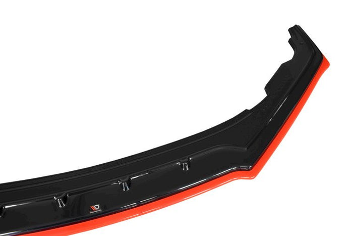 Maxton Design - FRONT SPLITTER (BLACK & RED) V.4 SUBARU BRZ FACELIFT 2017-2020