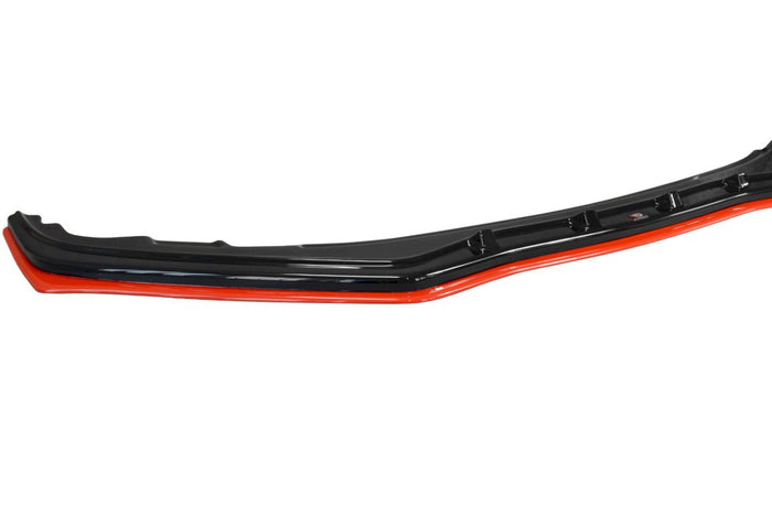 Maxton Design - FRONT SPLITTER (BLACK & RED) V.4 TOYOTA GT86 FACELIFT 2017-2020