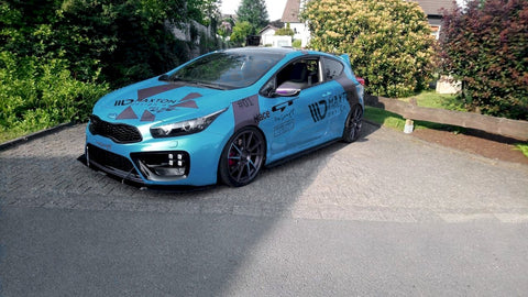 Maxton Design - RACING SIDE SKIRTS DIFFUSERS KIA CEE'D GT MK2 (2013-2018)