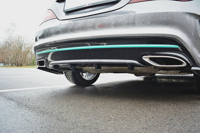 Maxton Design - REAR VALANCE MERCEDES-BENZ CLA C117 AMG-LINE FACELIFT (2017-UP)
