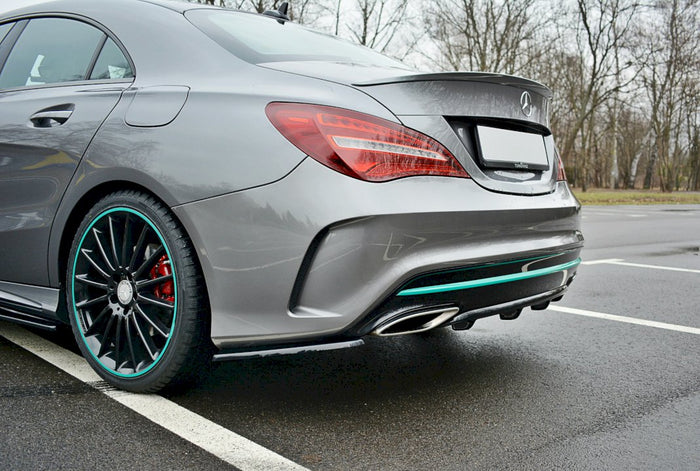 Maxton Design - REAR VALANCE MERCEDES-BENZ CLA C117 AMG-LINE FACELIFT (2017-UP)