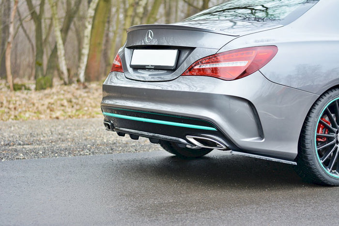 Maxton Design - REAR VALANCE MERCEDES-BENZ CLA C117 AMG-LINE FACELIFT (2017-UP)