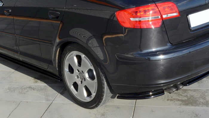 Maxton Design - REAR SIDE SPLITTERS AUDI A3 SPORTBACK 8P/ 8P FACELIFT (2004-2013)