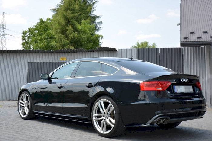 Maxton Design - REAR SIDE SPLITTERS AUDI A5 SPORTBACK S-LINE MK1 FACELIFT (8T) (2011-2016)