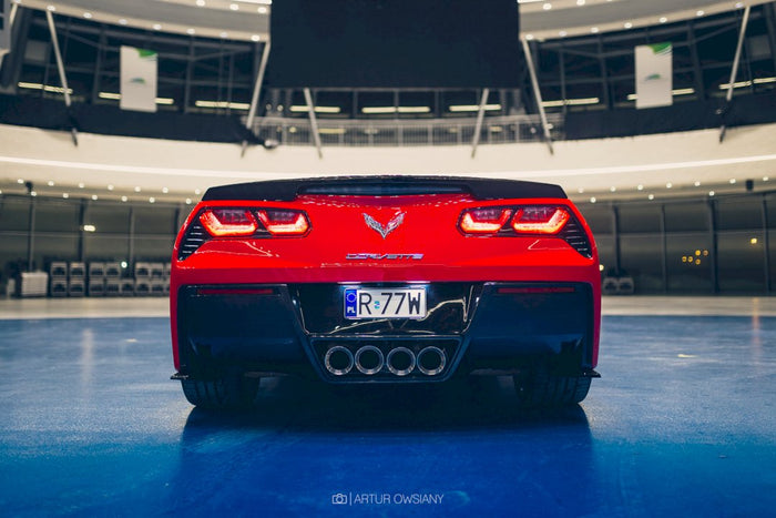 Maxton Design - Rear Side Splitters V.1 Chevrolet Corvette Stingray / Grand Sport C7