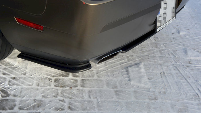 Maxton Design - REAR SIDE SPLITTERS DODGE CHALLENGER MK3 PHASE-1 SRT8 COUPE (2008-14)