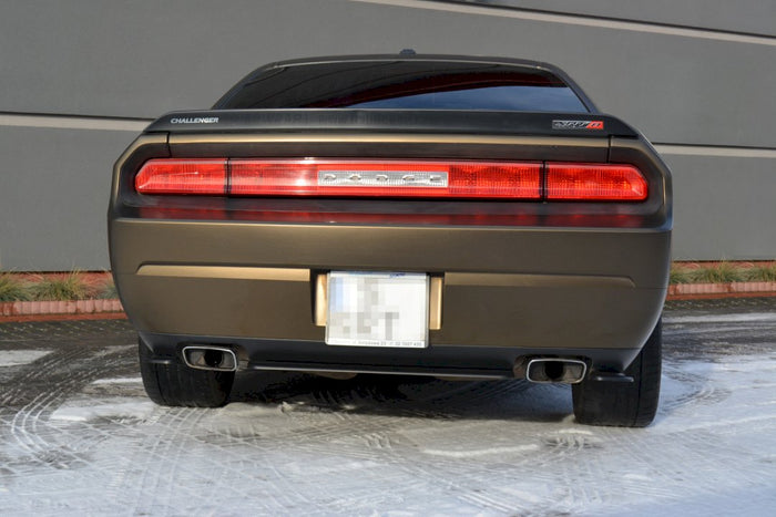 Maxton Design - REAR SIDE SPLITTERS DODGE CHALLENGER MK3 PHASE-1 SRT8 COUPE (2008-14)