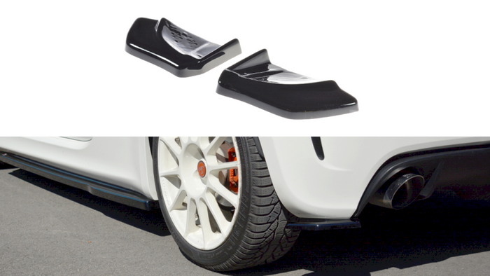 Maxton Design - REAR SIDE SPLITTERS FIAT 500 ABARTH MK1 (2008-2016)