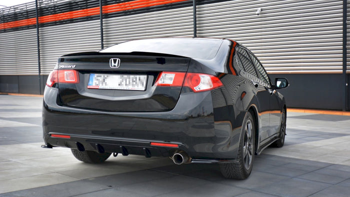 Maxton Design - REAR SIDE SPLITTERS HONDA ACCORD MK8 (CU-SERIES) PRE-FACELIFT SEDAN (2008-2011)