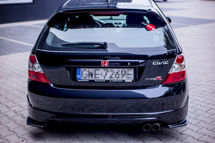 Maxton Design - REAR SIDE SPLITTERS HONDA CIVIC EP3 (MK7) TYPE-R/S FACELIFT (2004-2006)