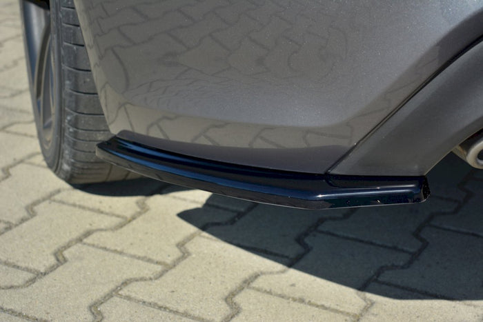 Maxton Design - REAR SIDE SPLITTERS HYUNDAI GENESIS MK1 COUPE (2009-2012)