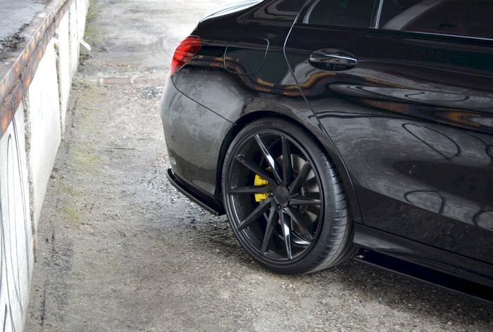 Maxton Design - REAR SIDE SPLITTERS MERCEDES C43 AMG W205 (2018-UP)