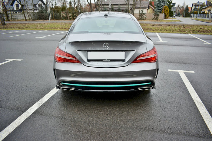 Maxton Design - REAR SIDE SPLITTERS MERCEDES-BENZ CLA C117 AMG-LINE FACELIFT (2017-UP)