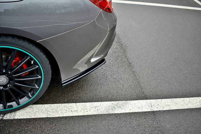 Maxton Design - REAR SIDE SPLITTERS MERCEDES-BENZ CLA C117 AMG-LINE FACELIFT (2017-UP)