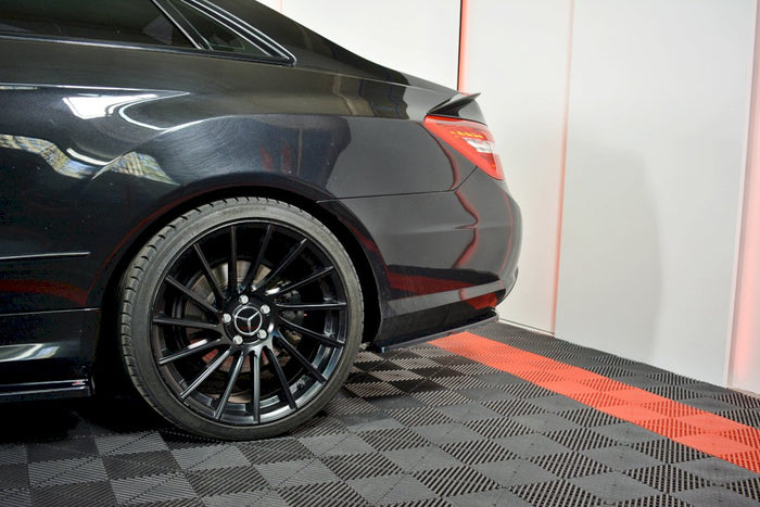 Maxton Design - REAR SIDE SPLITTERS MERCEDES-BENZ E-CLASS W207 COUPE AMG LINE (2009-2012)