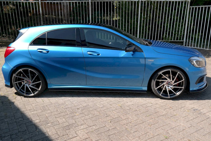 Maxton Design - REAR SIDE SPLITTERS MERCEDES A-CLASS W176 AMG-LINE PRE-FACELIFT (2013-2015)