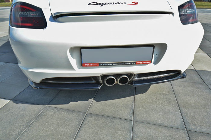 Maxton Design - REAR SIDE SPLITTERS PORSCHE CAYMAN S 987C (2006-09)