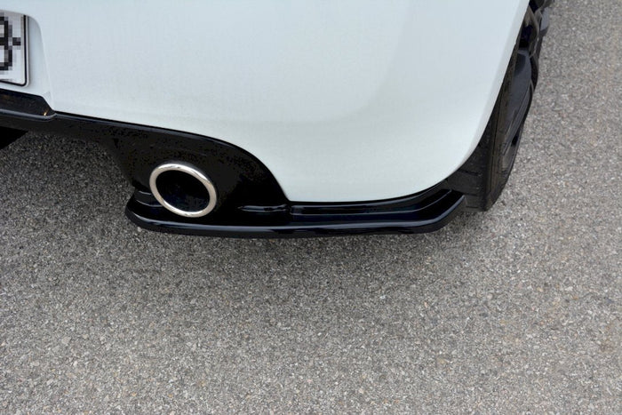 Maxton Design - REAR SIDE SPLITTERS RENAULT CLIO MK3 RS FACELIFT (2009-2012)