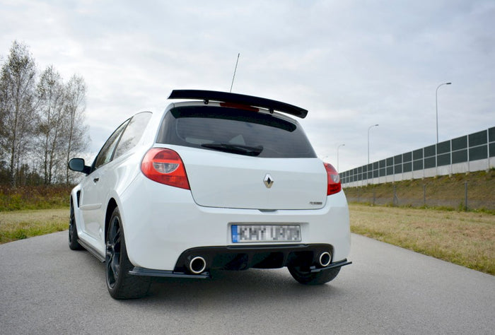 Maxton Design - REAR SIDE SPLITTERS RENAULT CLIO MK3 RS FACELIFT (2009-2012)
