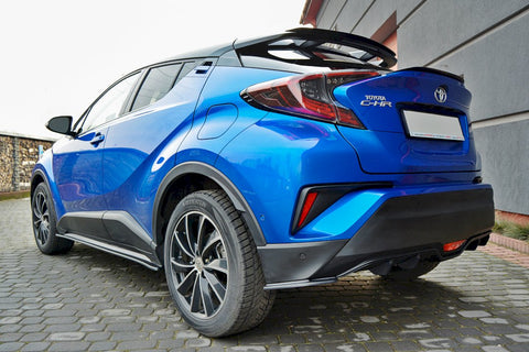 Maxton Design - REAR SIDE SPLITTERS TOYOTA C-HR (2016-UP)