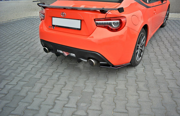 Maxton Design - REAR SIDE SPLITTERS V.1 TOYOTA GT86 FACELIFT (2017-2020)