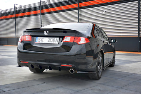 Maxton Design - REAR DIFFUSER HONDA ACCORD MK8 (CU-SERIES) PRE-FACELIFT SEDAN (2008-2011)
