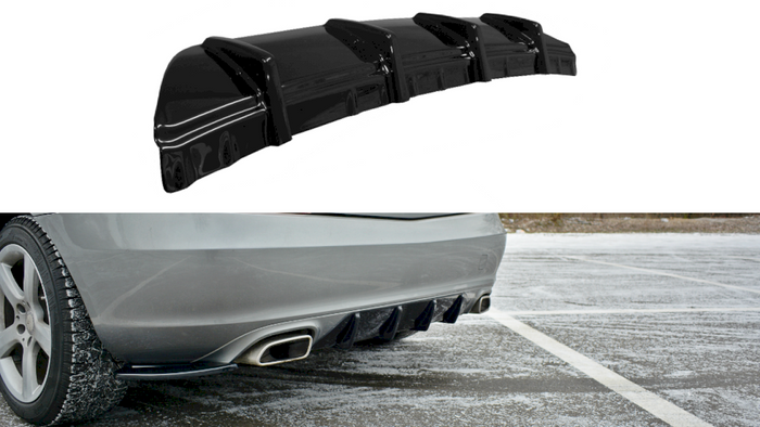 Maxton Design - REAR DIFFUSER MERCEDES-BENZ SLK R172 STANDARD (2011-2015)