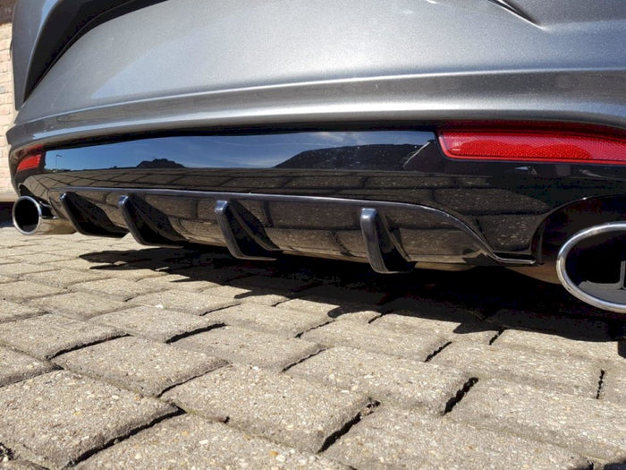 Maxton Design - REAR DIFFUSER VOLKSWAGEN SCIROCCO MK3 R FACELIFT (2014-2017)