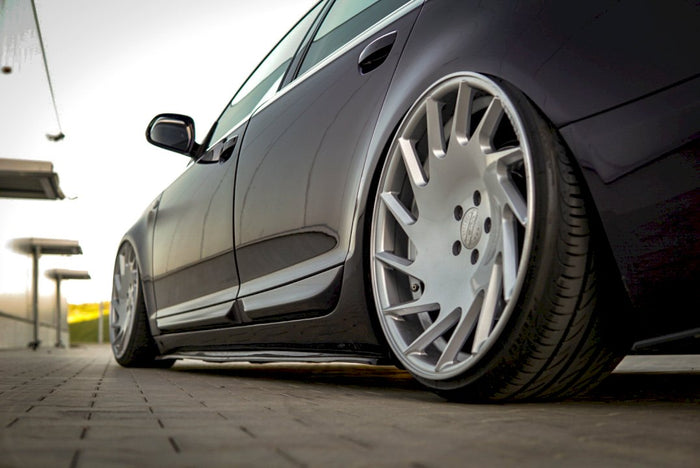 Maxton Design - SIDE SKIRTS SPLITTERS AUDI A6 C6 S-LINE PRE-FACELIFT (2004-2008)