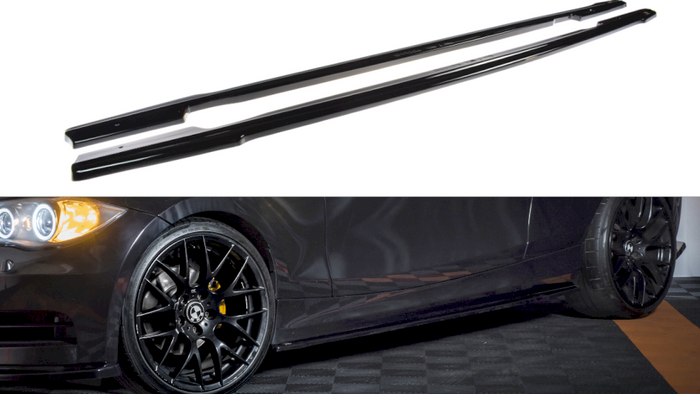 Maxton Design - SIDE SKIRTS SPLITTERS BMW 1 E81/ E87 FACELIFT (2007-2011)