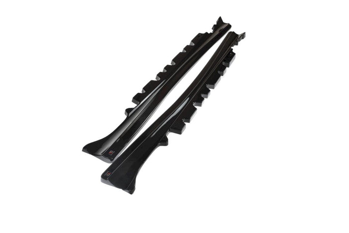 Maxton Design - SIDE SKIRTS SPLITTERS MERCEDES-BENZ E-CLASS W207 COUPE AMG LINE (2009-2012)
