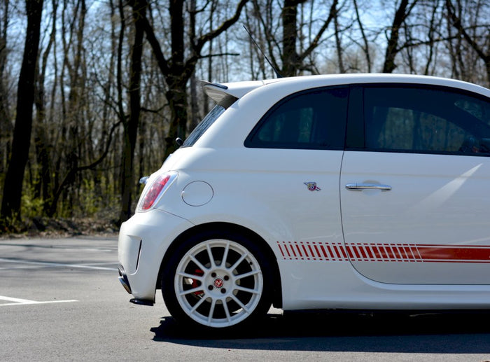 Maxton Design - SPOILER EXTENSION FIAT 500 MK1 ABARTH (2008-2012)