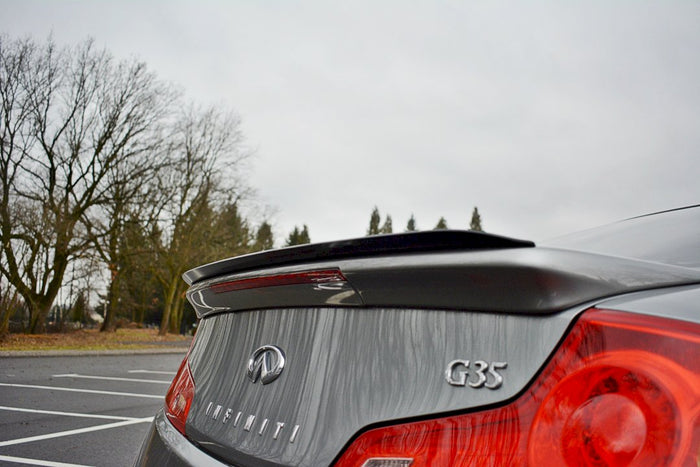Maxton Design - SPOILER CAP INFINITI G35 COUPE (2003-2007)