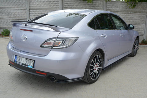 Maxton Design - SPOILER EXTENSION CAP MAZDA 6 MK2 SPORT HATCH (GH-SERIES) PRE-FACELIFT (2008-2010)