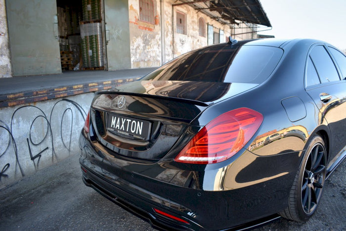 Maxton Design - SPOILER EXTENSION CAP MERCEDES S-CLASS W222 (2013-2017)