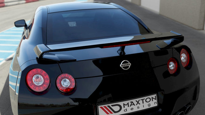 Maxton Design - SPOILER EXTENSION CAP NISSAN GT-R PRE-FACELIFT COUPE (R35-SERIES) (2007-2010)