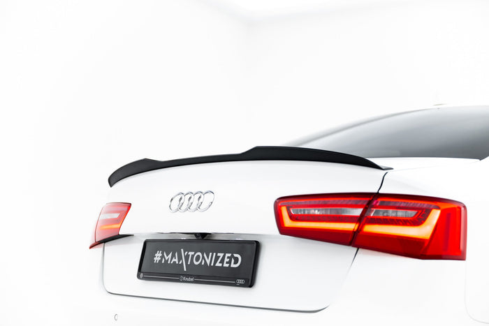 Maxton Design - SPOILER CAP AUDI A6 / A6 S-LINE C7 / C7 FL SEDAN