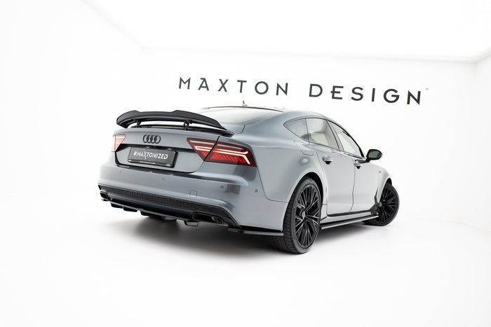Maxton Design - SPOILER CAP AUDI S7 / A7 S-LINE C7 / C7 FL