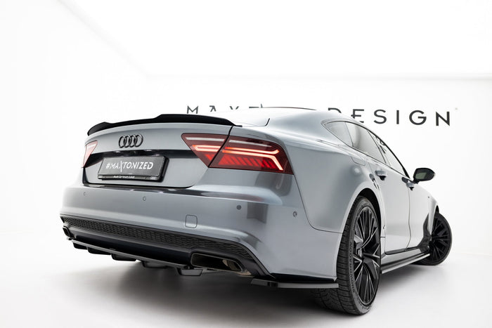 Maxton Design - SPOILER CAP AUDI S7 / A7 S-LINE C7 / C7 FL
