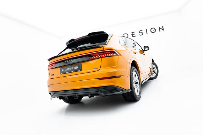Maxton Design - Lower Spoiler CAP Audi Q8 / RSQ8 / SQ8 / Q8 S-Line Mk1