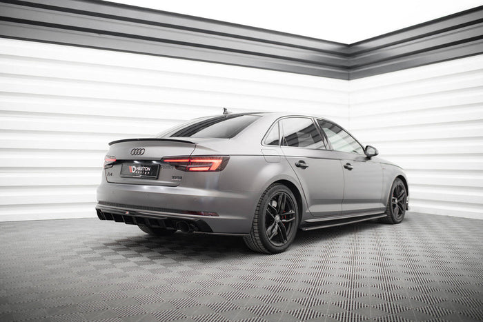 Maxton Design - Spoiler Cap V.2 Audi S4 / A4 Standard / S-Line / Competition Sedan B9 / B9 Facelift