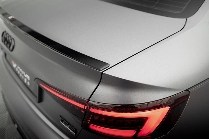 Maxton Design - Spoiler Cap V.2 Audi S4 / A4 Standard / S-Line / Competition Sedan B9 / B9 Facelift