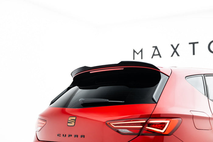 Maxton Design - SPOILER CAP SEAT LEON MK3 CUPRA HATCHBACK (2012-2016)
