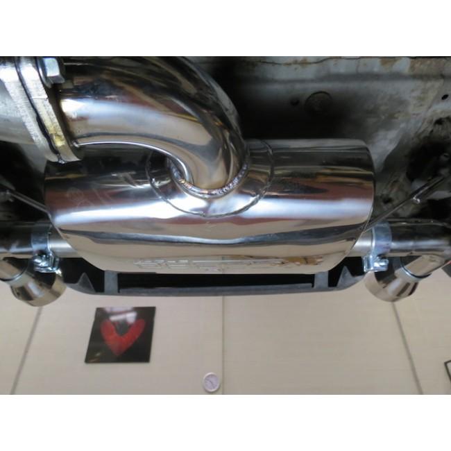 Mitsubishi Evolution X (10) Cat Back Performance Exhaust – Cobra Sport